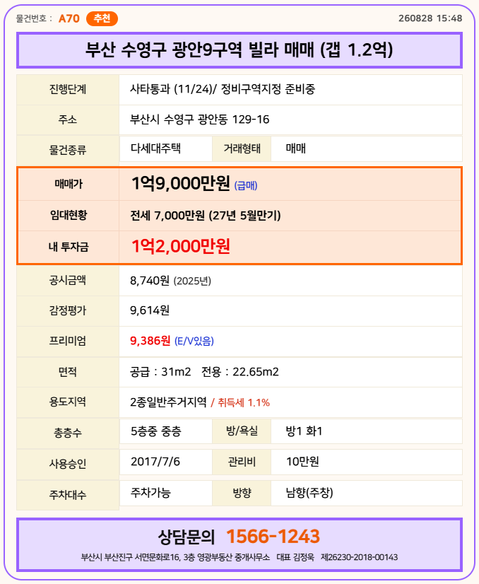 광안9구역 부산재개발